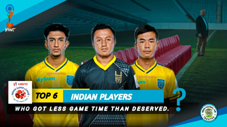 Top 6 Quality Indian Players in ISL 2019-20, who deserved more Game Time.