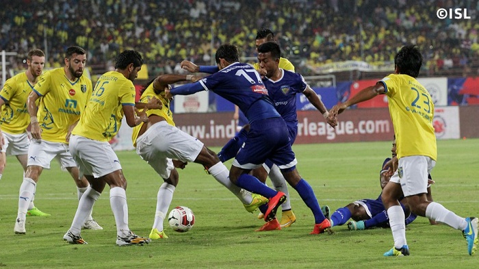 A night at Chennai 2014 - Unforgettable memory for all the Kerala Blasters fans kerala blasters chennaiyin fc 1