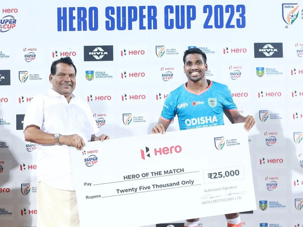 Super Cup: Clichéd Odisha book themselves to the final, Nandha Kumar brace IMG 20230422 222820