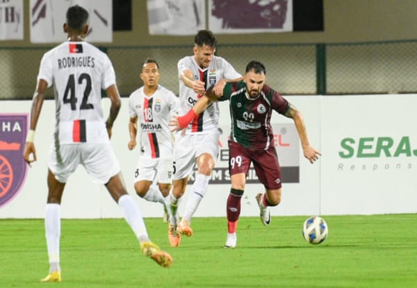 AFC Cup - Mohun Bagan assert their dominance as they put 4 past 10-men Odisha WhatsApp Image 2023 09 19 at 11.03.47 PM